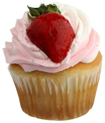 Mega Strawberry Cupcake