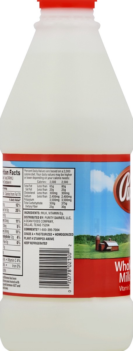 slide 3 of 4, Purity Milk 1 qt, 1 qt