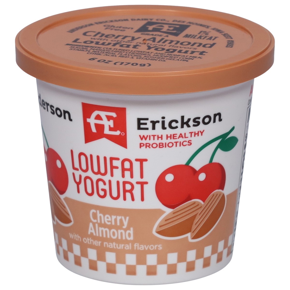 slide 10 of 11, Anderson Erickson Dairy Lowfat Cherry Almond Yogurt 6 oz, 6 oz