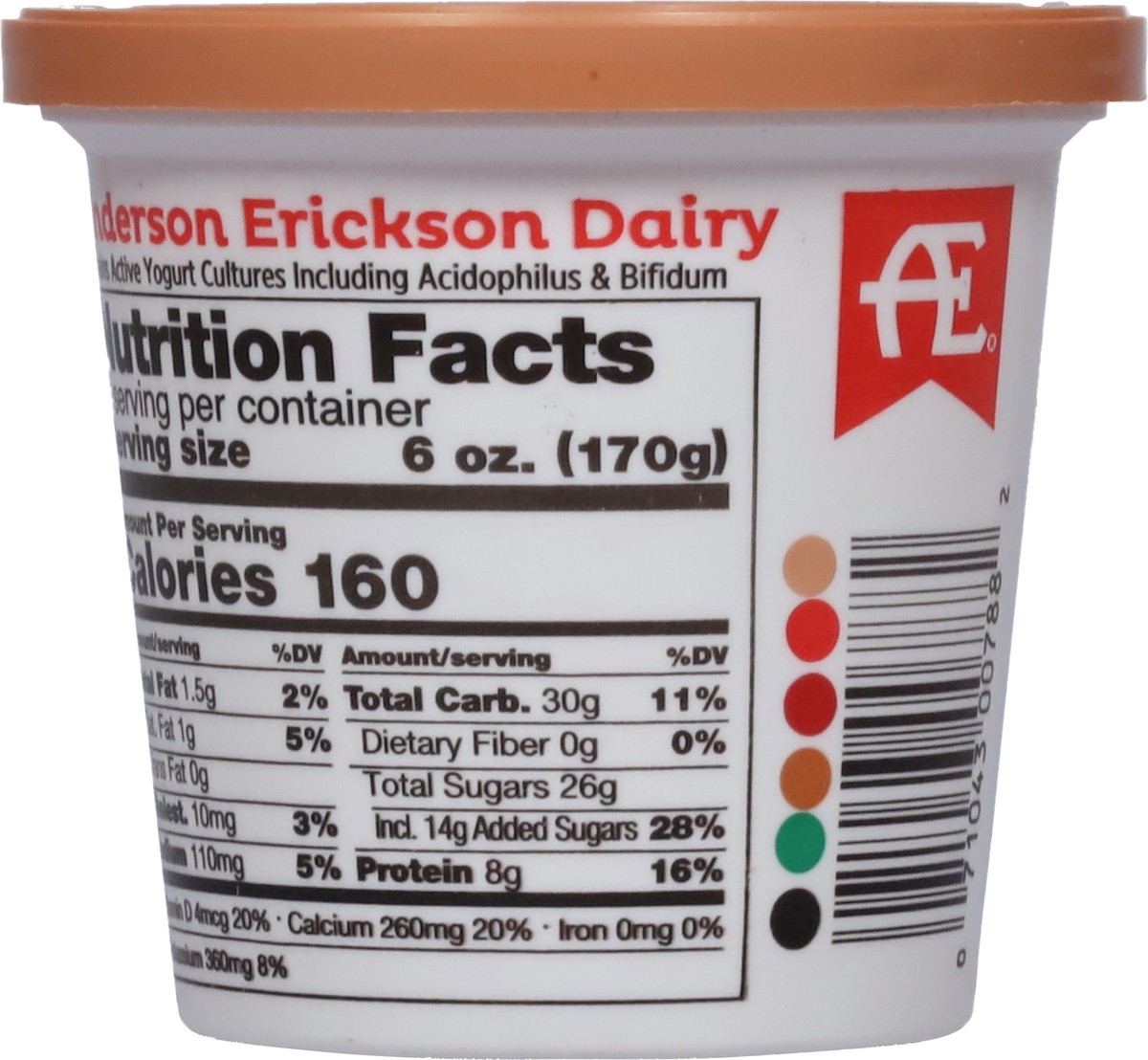 slide 11 of 11, Anderson Erickson Dairy Lowfat Cherry Almond Yogurt 6 oz, 6 oz