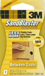 3M Sandblaster Sanding Sponge - Yellow