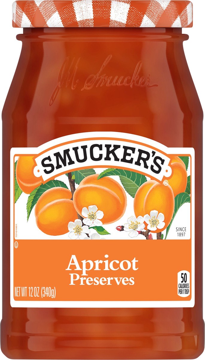 slide 4 of 14, Smucker's Apricot Preserves, 12 Ounces, 12 oz