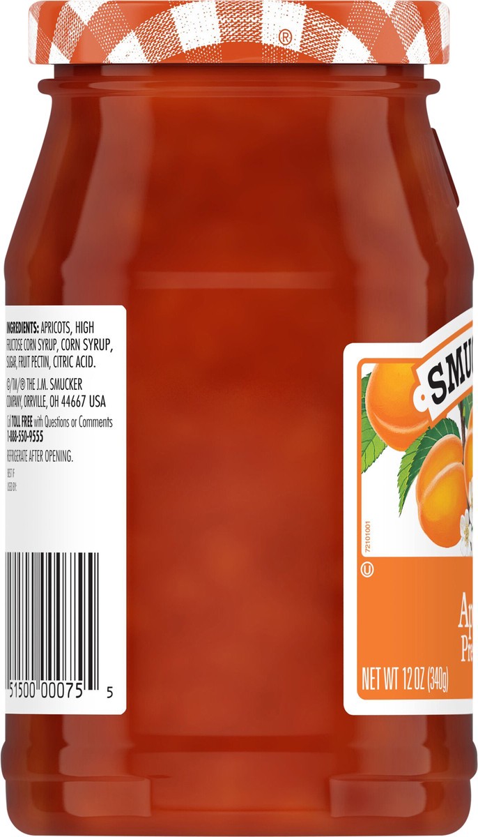 slide 9 of 14, Smucker's Apricot Preserves, 12 Ounces, 12 oz