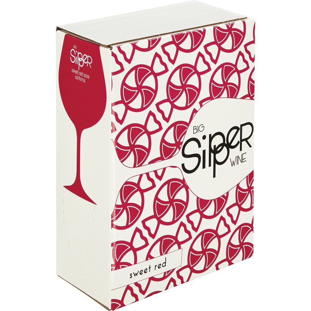 slide 1 of 1, Big Sipper Sweet Red, 3 liter