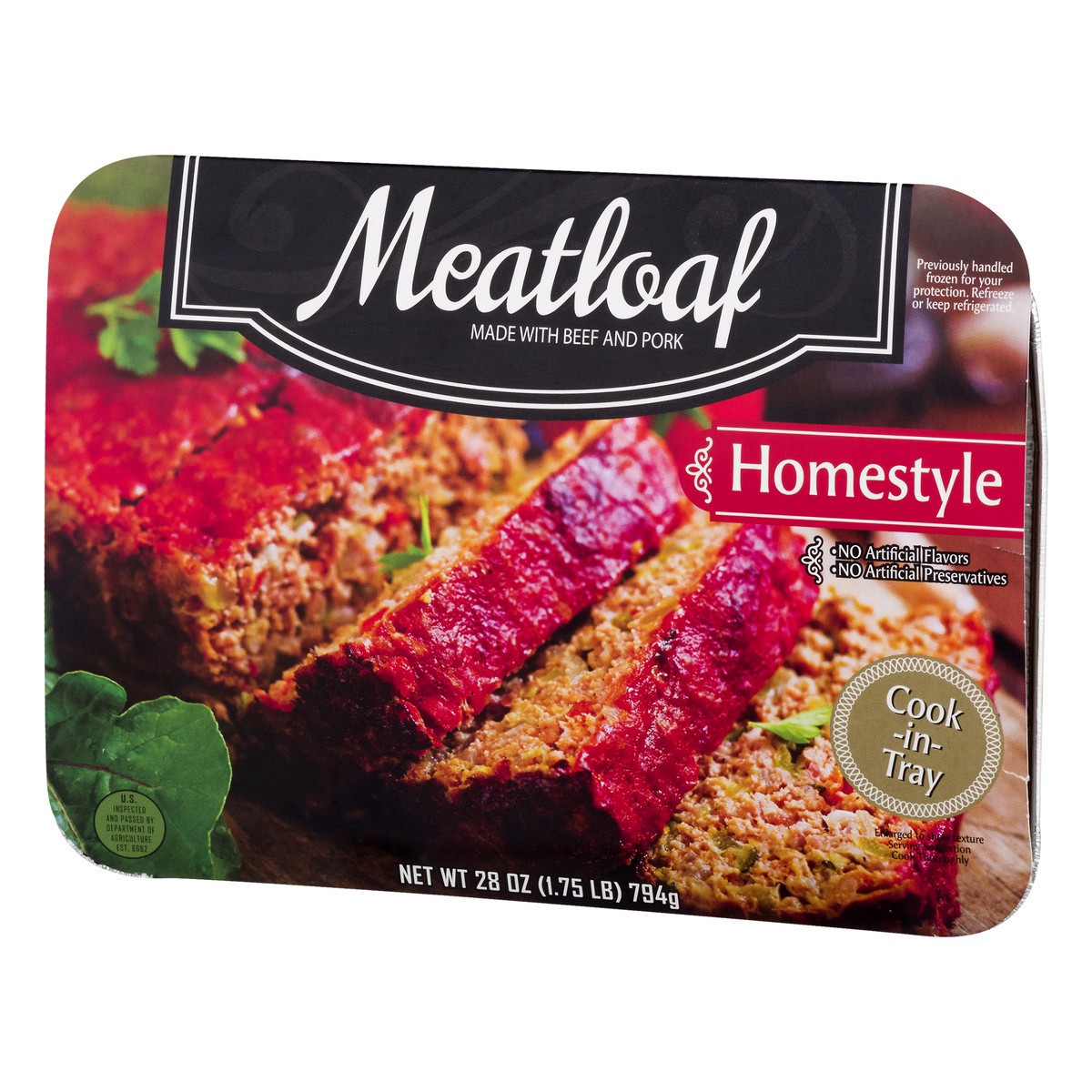 slide 6 of 9, Birchwood Foods Homestyle Meatloaf 28 oz, 28 oz
