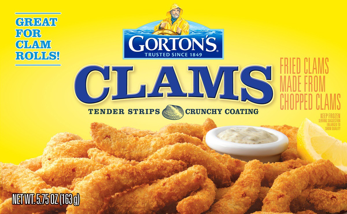 slide 5 of 9, Gorton's Clams Oven Crunchy, 5.75 oz