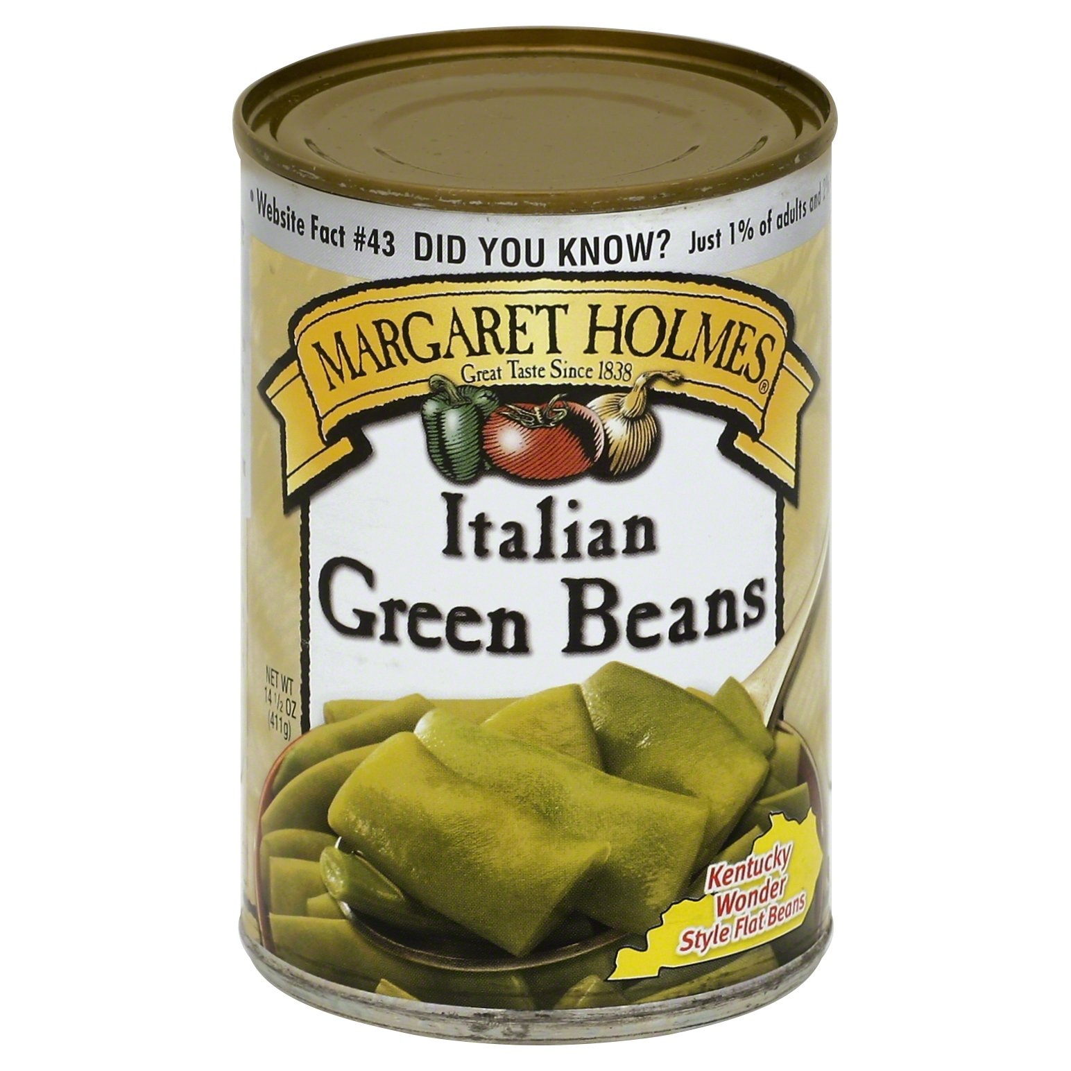 slide 1 of 1, Margaret Holmes Italian Green Beans, 14.5 oz