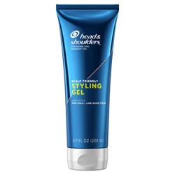 Head & Shoulders Hair Gel Styling Anti Dandruff For Men - 6.76 Fl. Oz.
