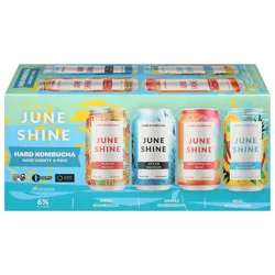 JuneShine Hard Kombucha Oasis Variety 8 - 12 fl oz Cans