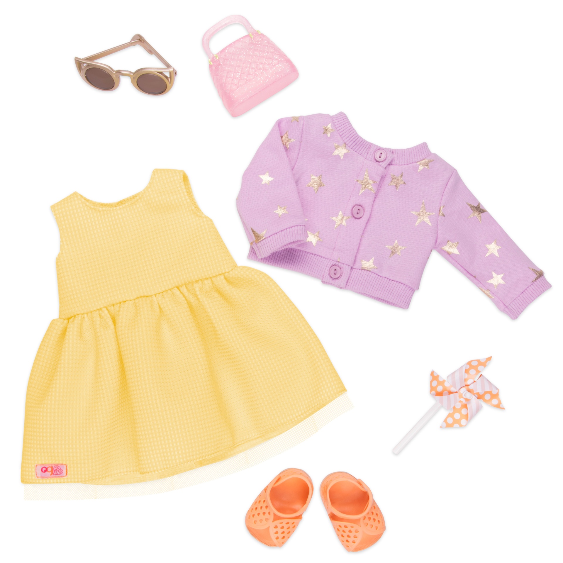 slide 1 of 4, Our Generation Sunshine & Stars Fashion Outfit for 18" Dolls, 1 ct