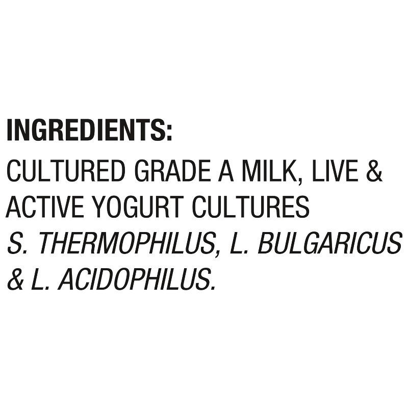 slide 12 of 12, Dannon Whole Milk Non-GMO Project Verified Plain Yogurt - 32oz Tub, 32 oz
