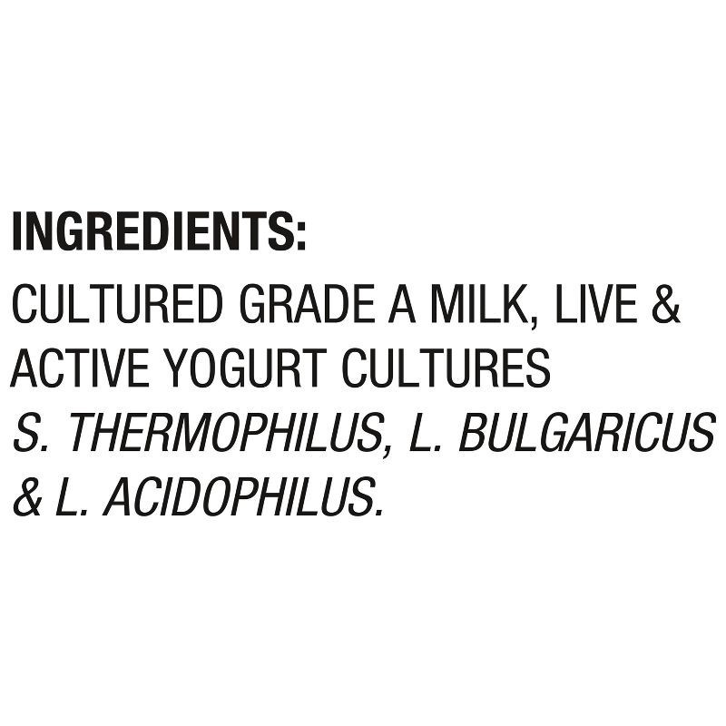 slide 8 of 12, Dannon Whole Milk Non-GMO Project Verified Plain Yogurt - 32oz Tub, 32 oz
