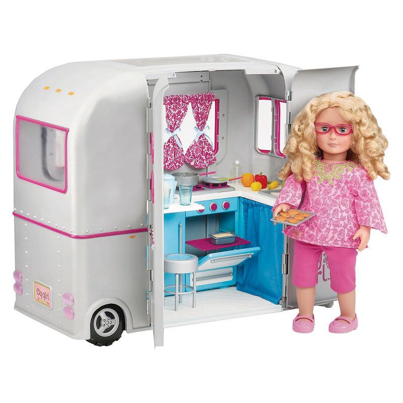 slide 2 of 4, Our Generation RV Seeing You Camper Food Accessory Set for 18" Dolls, 1 ct