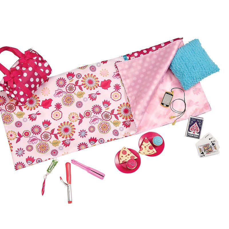 slide 1 of 4, Our Generation Pizza Party Sleepover Accessory Set, 1 ct