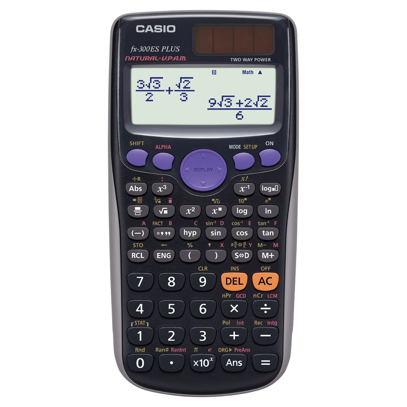 slide 1 of 2, CasioPlus Scientific Calculator FX300ES - Black, 1 ct