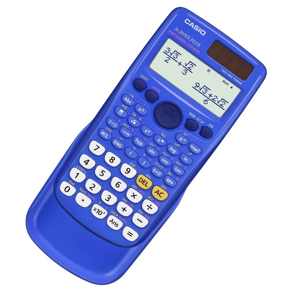 slide 2 of 2, Casio FX-300ESPlus Scientific Calculator - Blue, 1 ct