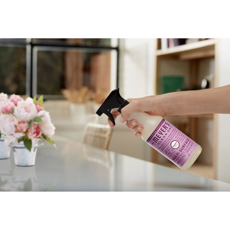 slide 4 of 7, Mrs. Meyer's Clean Day Peony Scented Multi-Surface Everyday Cleaner - 16 fl oz, 16 fl oz