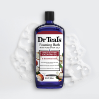 slide 24 of 29, Dr. Teal's Foaming Bath with Pure Epsom Salt Shea Butter & Almond Oil, 34 oz