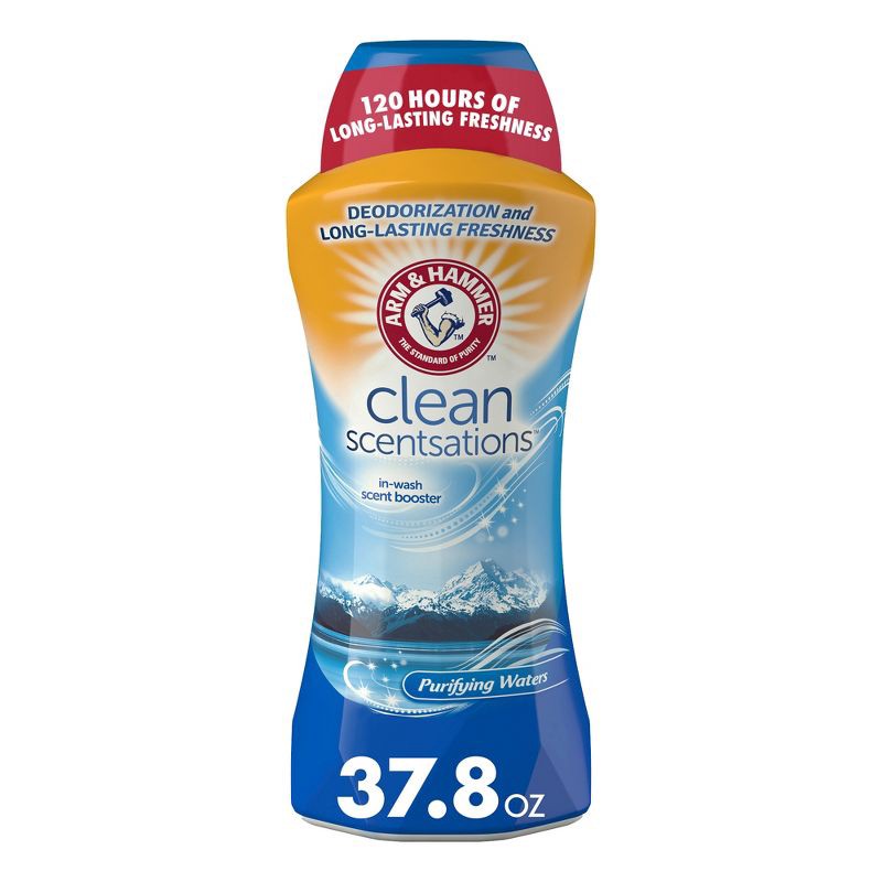 slide 1 of 1, Arm & Hammer in-Wash Scent Booster - Purifying Waters - 37.8oz, 37.8 oz