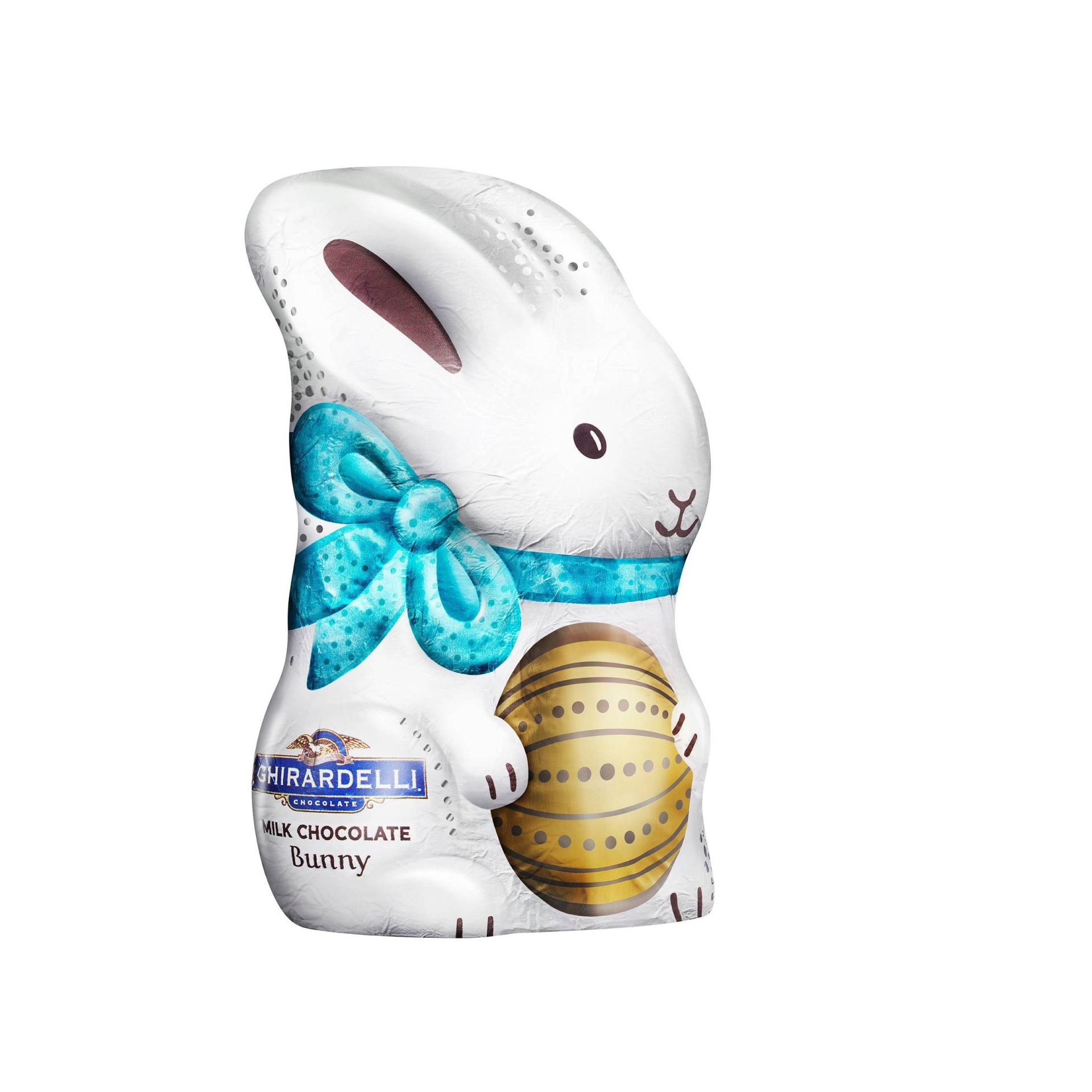 slide 1 of 2, Ghirardelli Easter Hollow Milk Chocolate Bunny, 3.5 oz