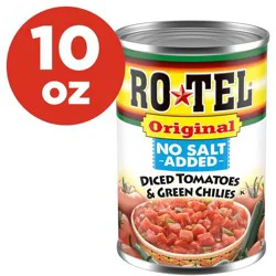 Rotel No Salt Added Tomatoes 10oz