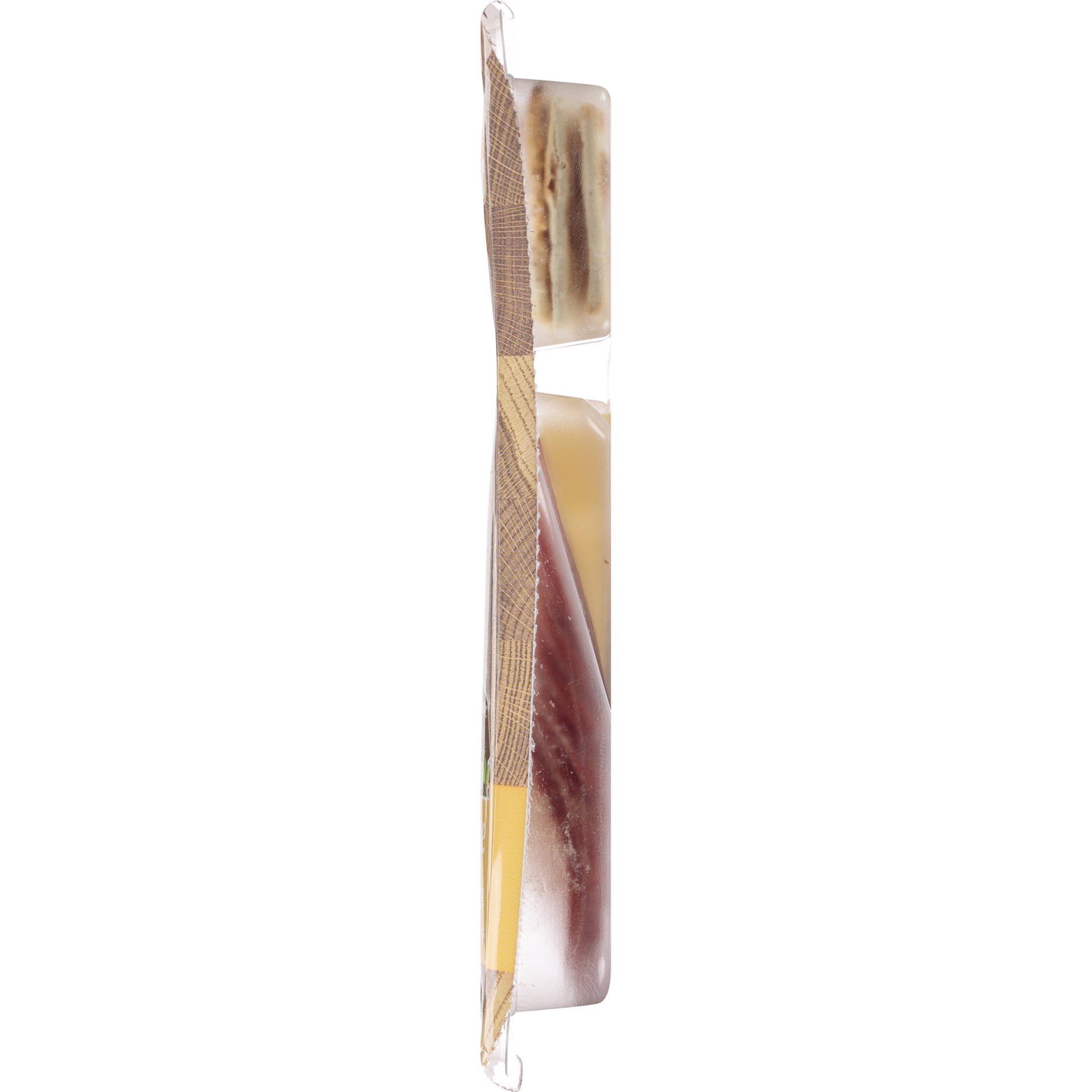 slide 3 of 6, Organic Valley Sharp Cheddar Cheese & Beef Summer Sausage With Stone-Ground Wheat Crackers, 2.36 oz