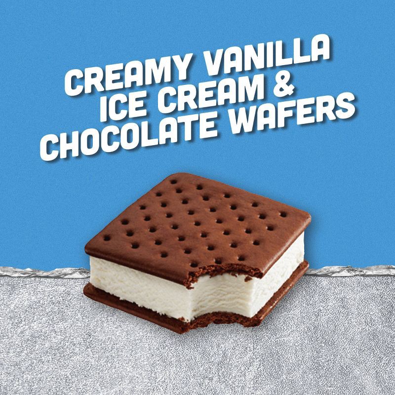 slide 4 of 7, Klondike Vanilla Ice Cream Sandwich - 6pk/25.36 fl oz, 6 ct, 25.36 fl oz