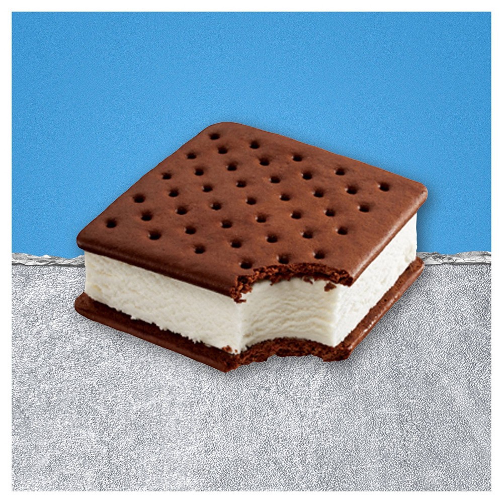 slide 6 of 7, Klondike Vanilla Ice Cream Sandwiches, 6 ct; 4.23 oz