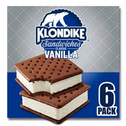 Klondike Vanilla Ice Cream Sandwich - 6pk/25.36 fl oz
