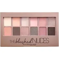 MaybellineThe Blushed Nudes Eye Shadow - Palette 06 - 0.34oz: Rose Gold Pigments, 12 Shades, Matte & Shimmer Finish