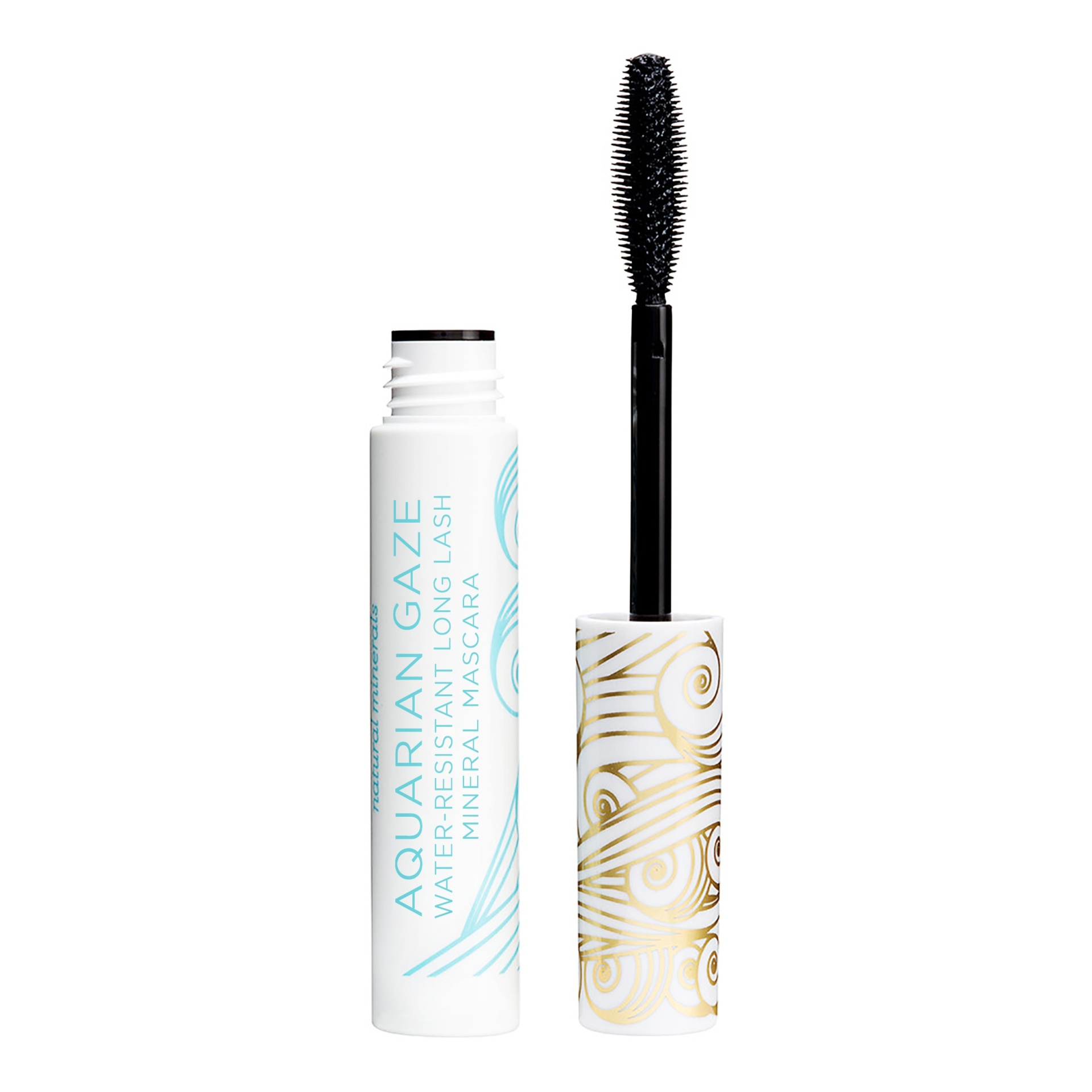slide 1 of 3, Pacifica Aquarian Gaze Water-Resistant Mascara Abyss, 0.25 oz