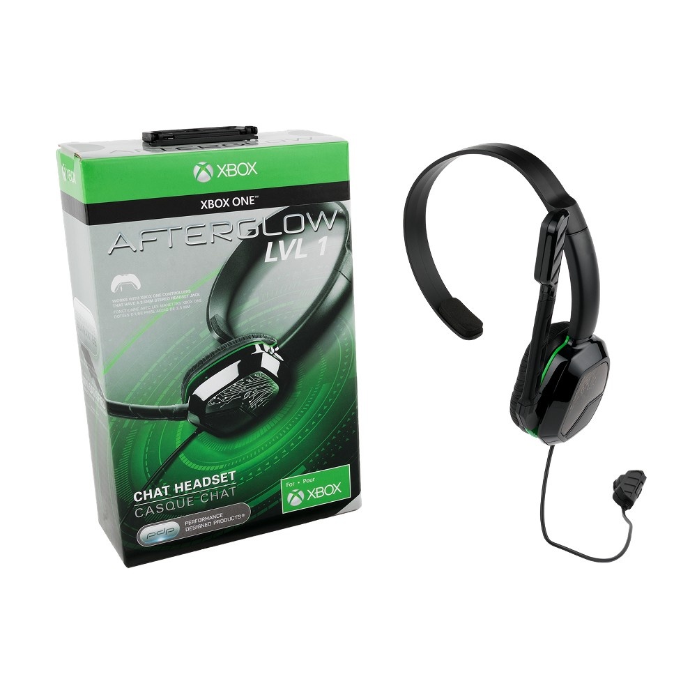 slide 8 of 8, Afterglow Chat Corded Headset - Black Xbox One, 1 ct