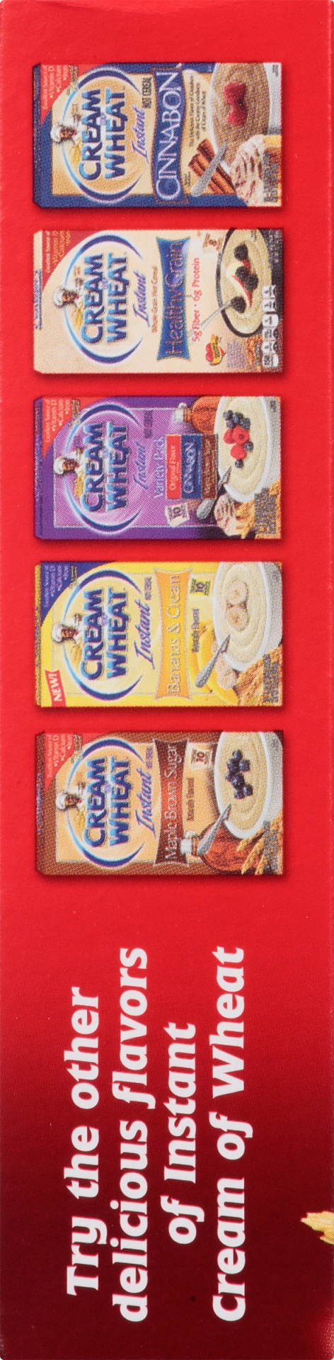 slide 4 of 8, Cream of Wheat Original Flavor Instant Hot Cereal, 3 ct; 1 oz
