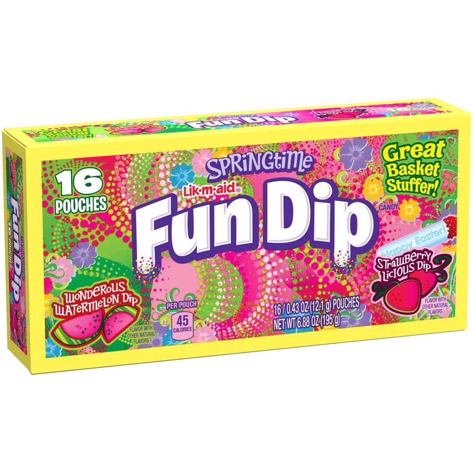 slide 5 of 8, Nestlé Fun Dip Easter Springtime Mix, 16 ct; 6.88 oz