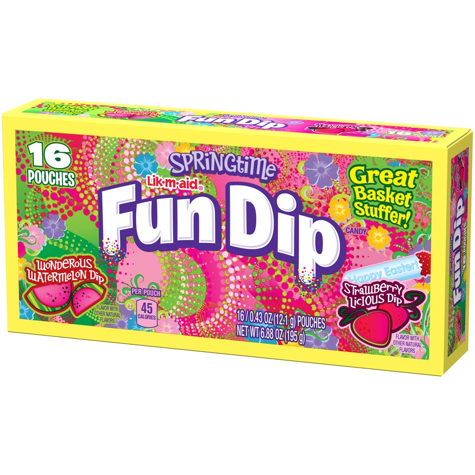 slide 7 of 8, Nestlé Fun Dip Easter Springtime Mix, 16 ct; 6.88 oz