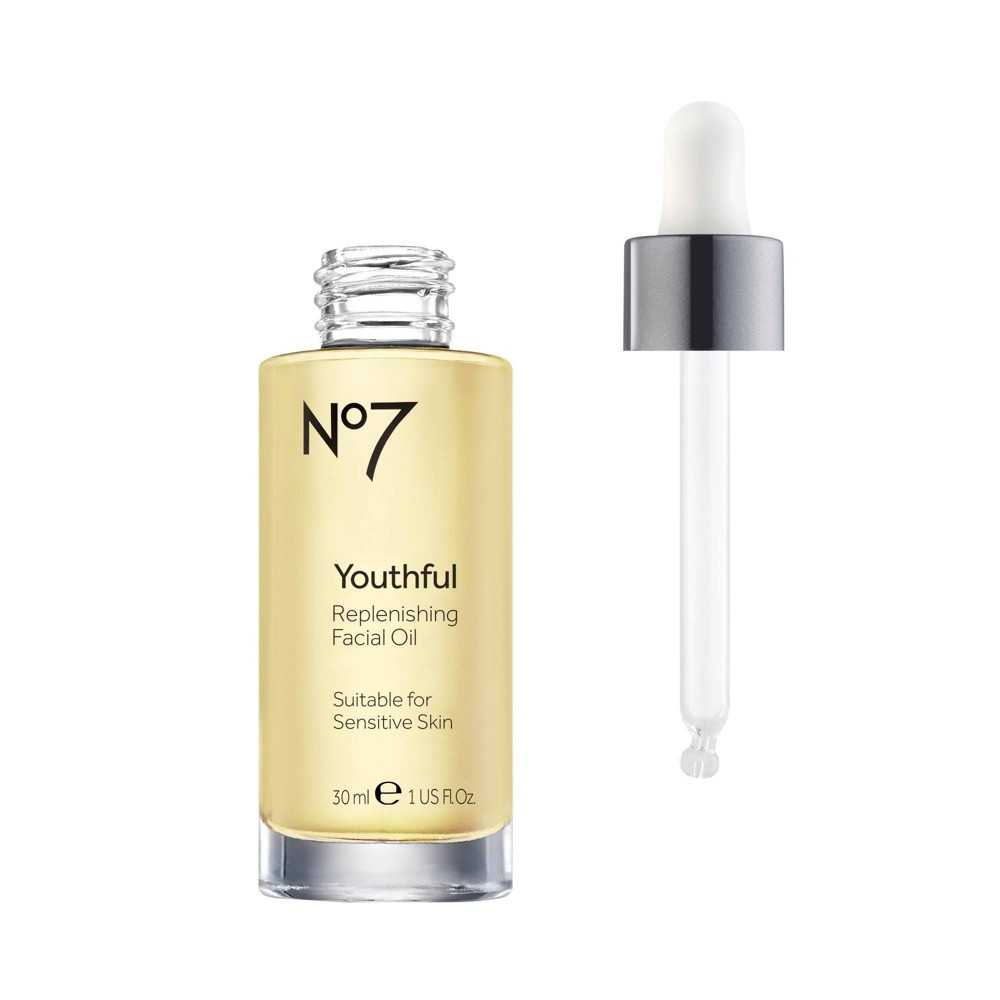 slide 4 of 4, No7 Youthful Replenishing Facial Oil, 1 oz