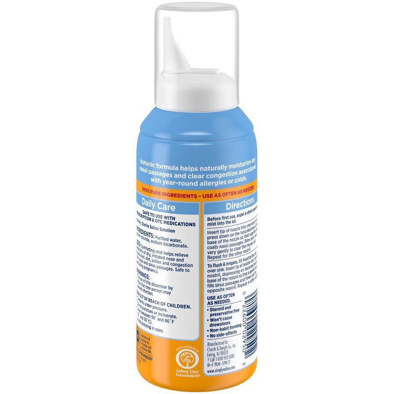 slide 2 of 16, Simply Saline Nasal Care Daily Relief Mist Spray - 4.5oz, 4.5 oz