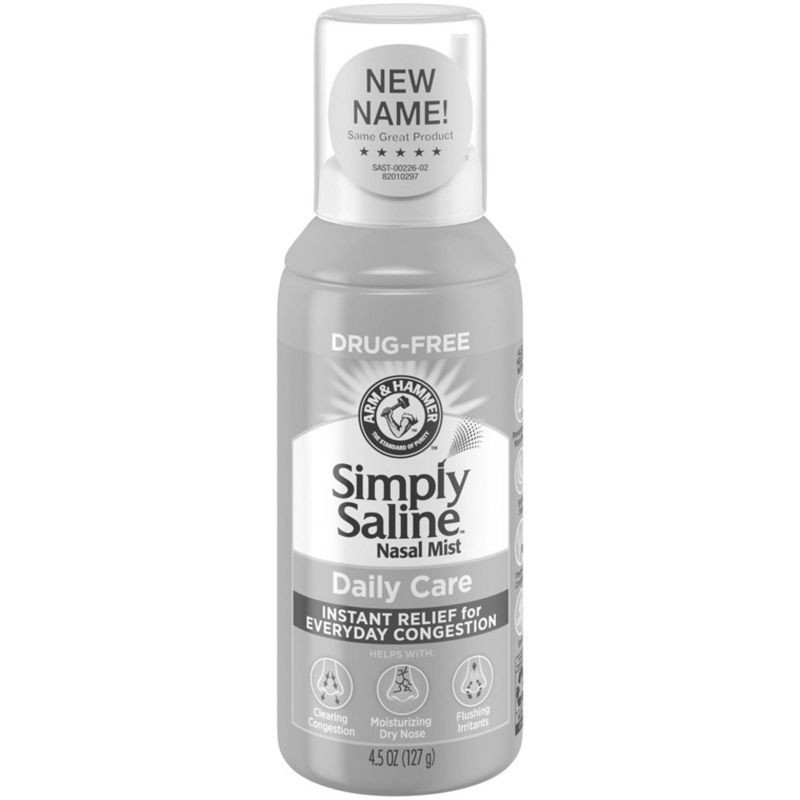 slide 12 of 16, Simply Saline Nasal Care Daily Relief Mist Spray - 4.5oz, 4.5 oz