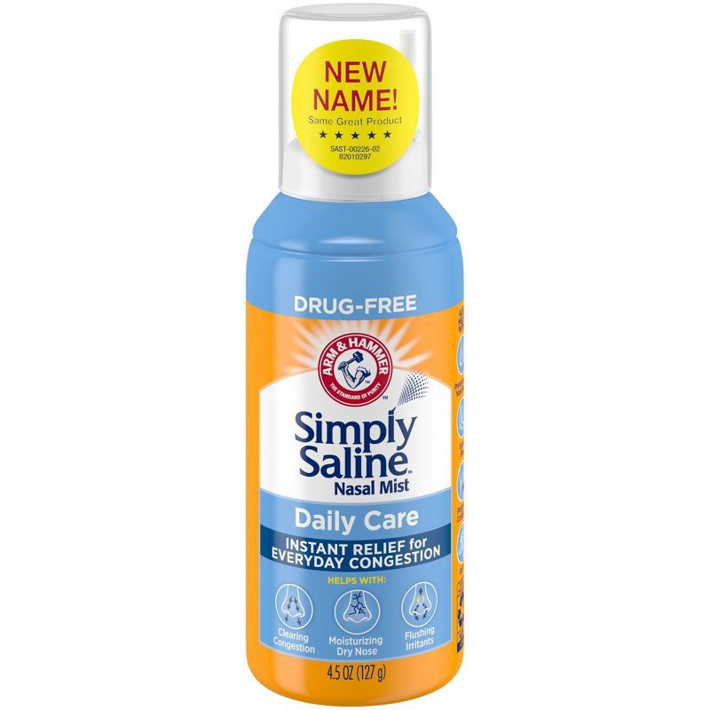 slide 16 of 16, Simply Saline Nasal Care Daily Relief Mist Spray - 4.5oz, 4.5 oz