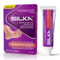 SILKA Athlete&#x27;s Foot Antifungal Cream 1oz