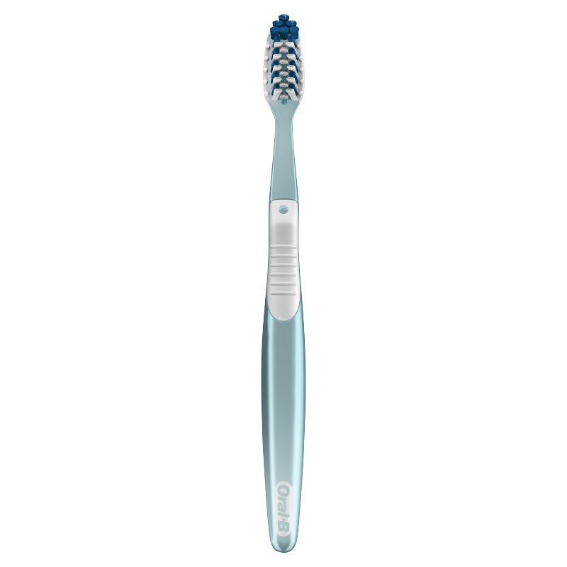 slide 2 of 10, Oral-B CrossAction All In One Toothbrush, Deep Plaque Removal, Soft - 1ct, 1 ct