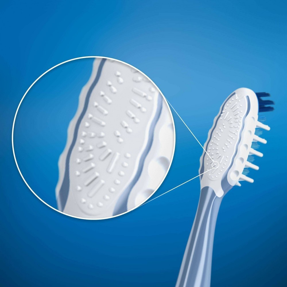 slide 5 of 8, Oral-B Cross Action All In One Toothbrush, Soft, 1 ct
