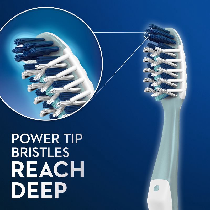 slide 7 of 14, Oral-B CrossAction All In One Toothbrush, Deep Plaque Removal, Soft - 1ct, 1 ct