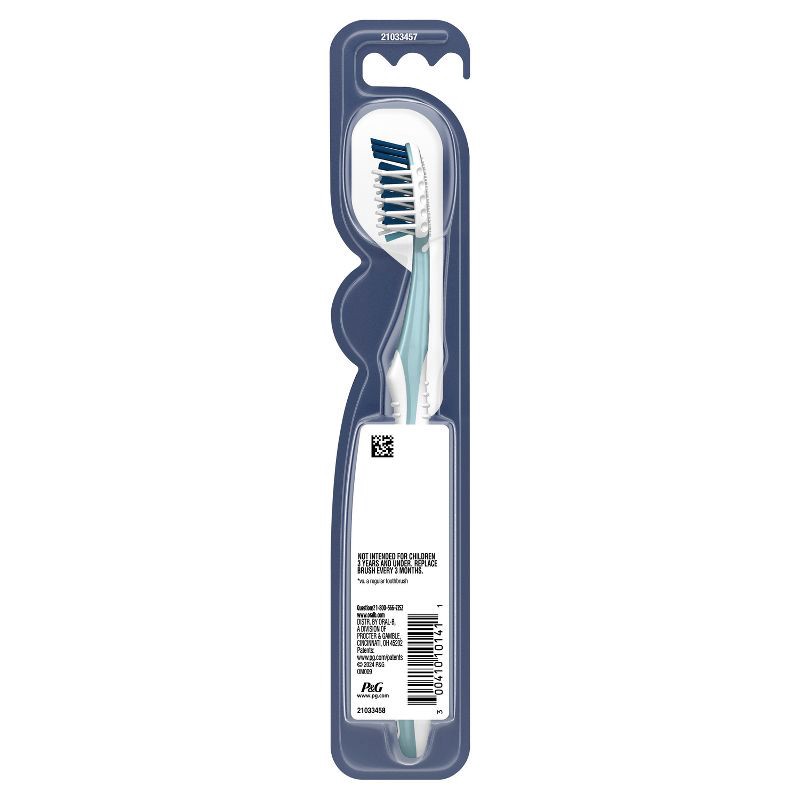 slide 7 of 9, Oral-B CrossAction All In One Toothbrush, Deep Plaque Removal, Soft - 1ct, 1 ct