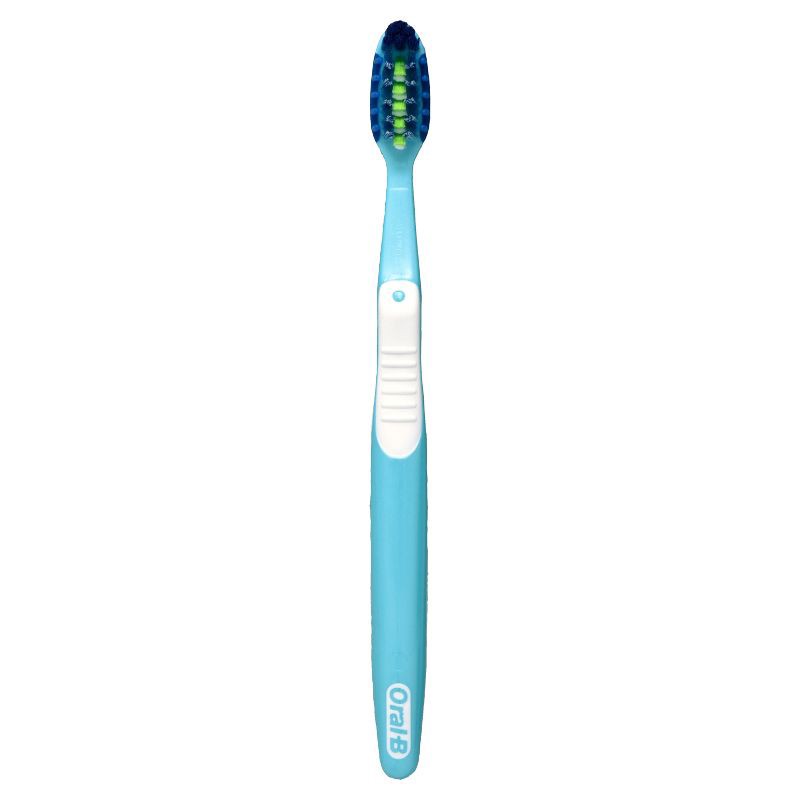 slide 8 of 9, Oral-B CrossAction All In One Toothbrush, Deep Plaque Removal, Soft - 1ct, 1 ct
