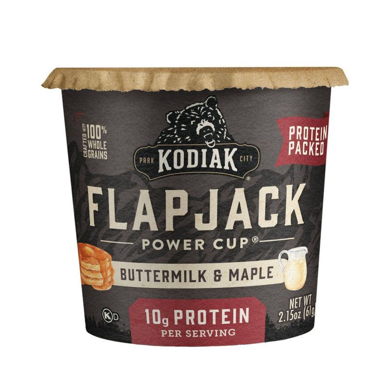 slide 1 of 8, Kodiak Cakes Protein-Packed Single-Serve Flapjack Cup Buttermilk & Maple - 2.15oz, 2.15 oz