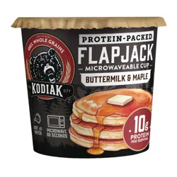 Kodiak Cakes Protein-Packed Single-Serve Flapjack Cup Buttermilk & Maple - 2.15oz