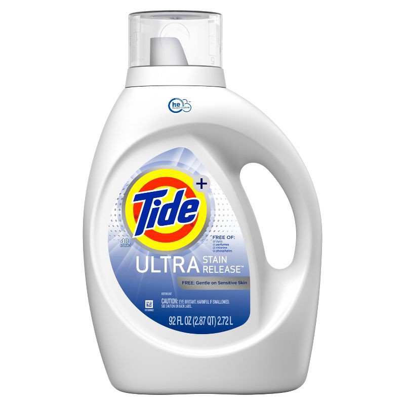 slide 1 of 1, Tide Ultra Stain Release FREE Liquid Laundry Detergent - 92 fl oz, 92 fl oz