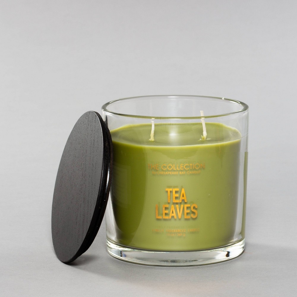 slide 2 of 3, Glass Jar 2-Wick Candle Tea Leaves - The Collection By Chesapeake Bay Candle, 13 oz