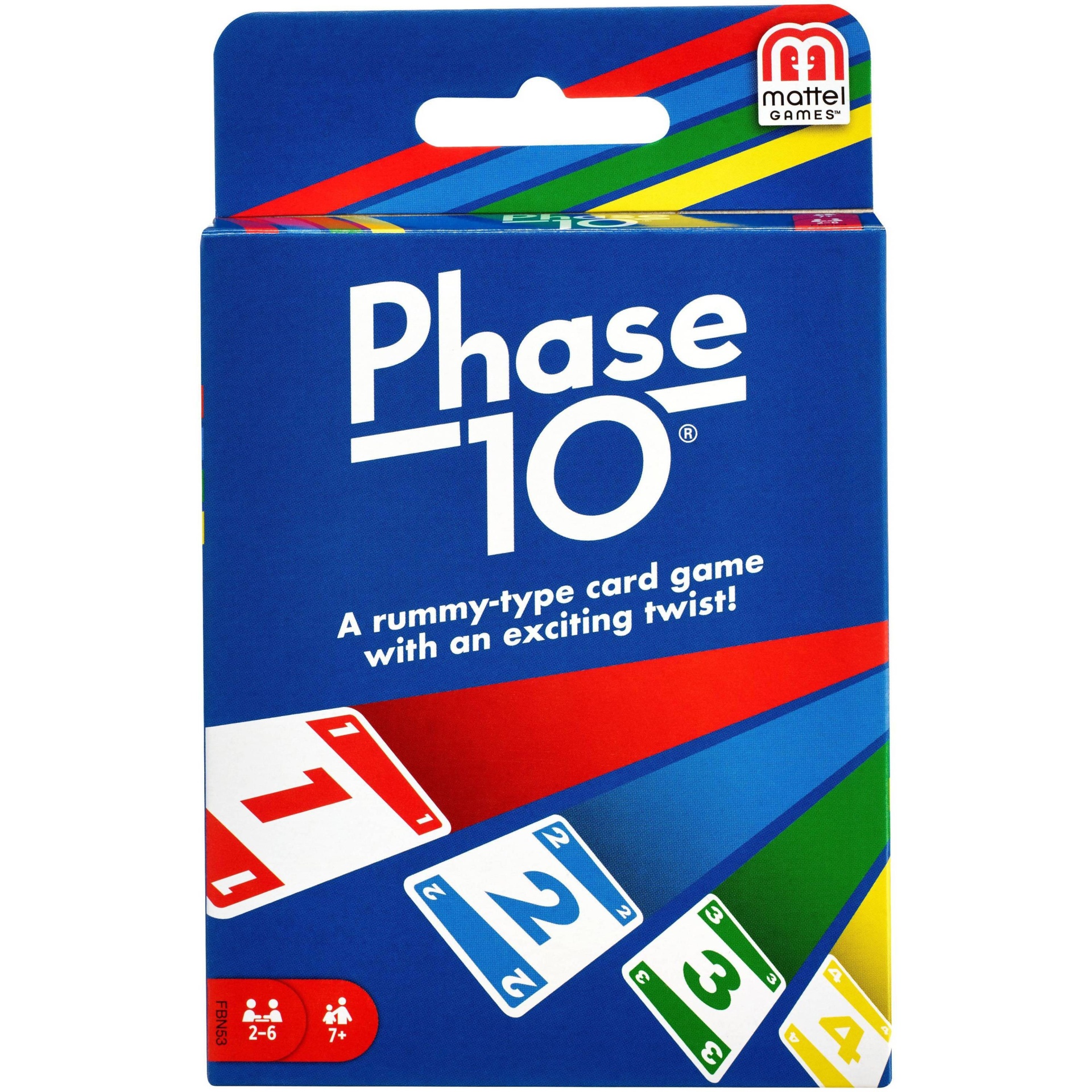 slide 1 of 5, Phase 10 Card Game, 1 ct
